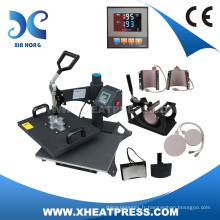 HP7IN1-2 Machine d&#39;impression numérique Combo Direct To Garment Printer Dyeing Machine